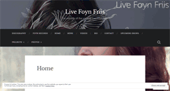 Desktop Screenshot of livefoynfriis.com